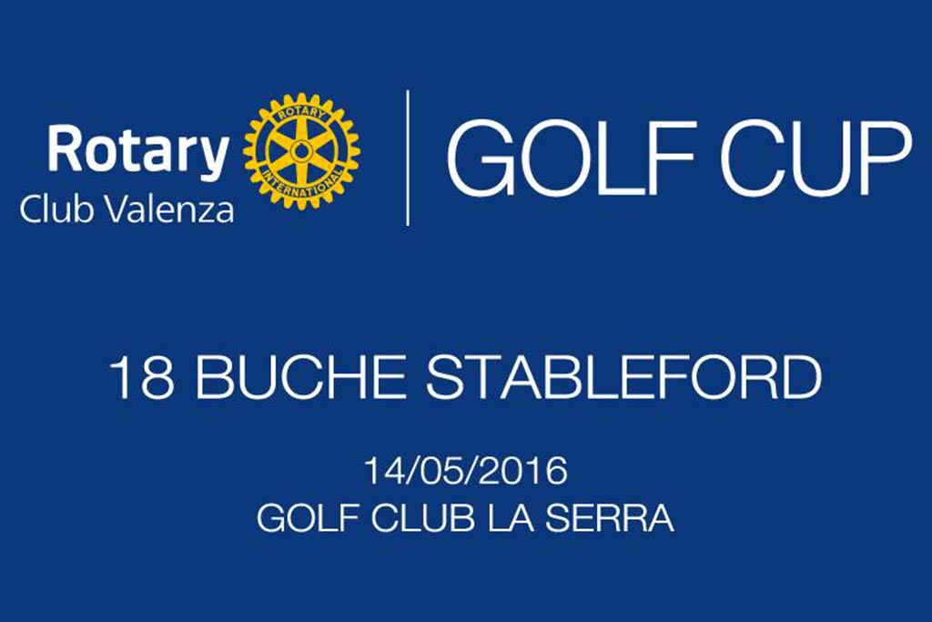 Rotary Valenza Golf Cup 2016