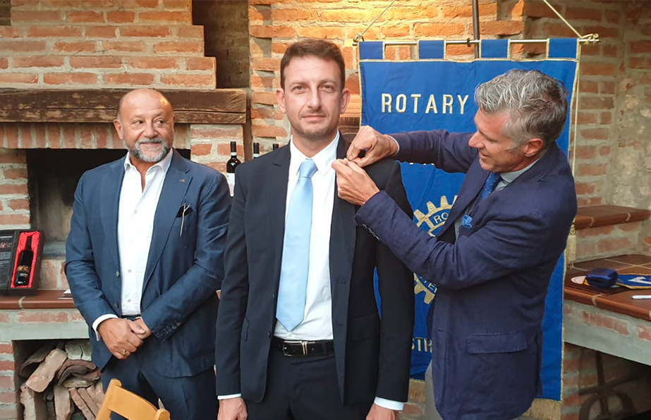 Nuovo socio al Rotary di Valenza. John Francescato
