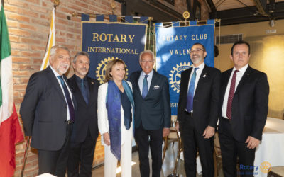 Il  Governatore Distrettuale visita il Rotary Club Valenza