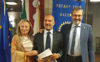 Il Rotary Club Valenza accoglie il nuovo socio Luca Profili