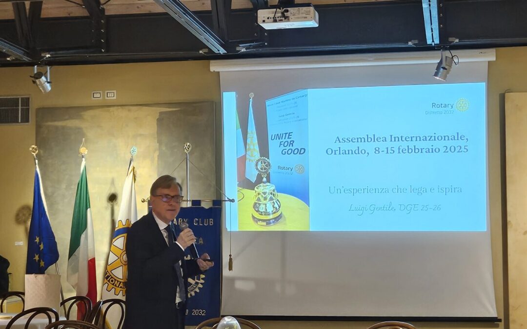 Assemblea Internazionale R.I. Luigi Gentile racconta un’esperienza fonte di ispirazione