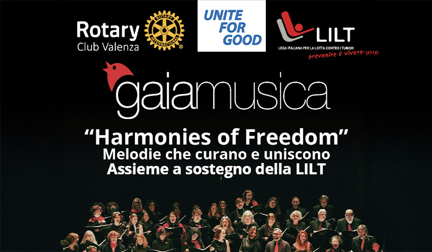 Harmonies of Freedom. Serata solidale a sostegno della LILT