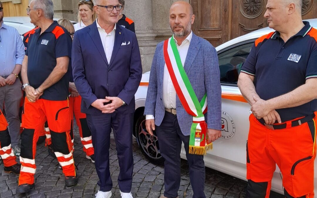 Un nuovo mezzo a disposizione AVIS Primo Soccorso