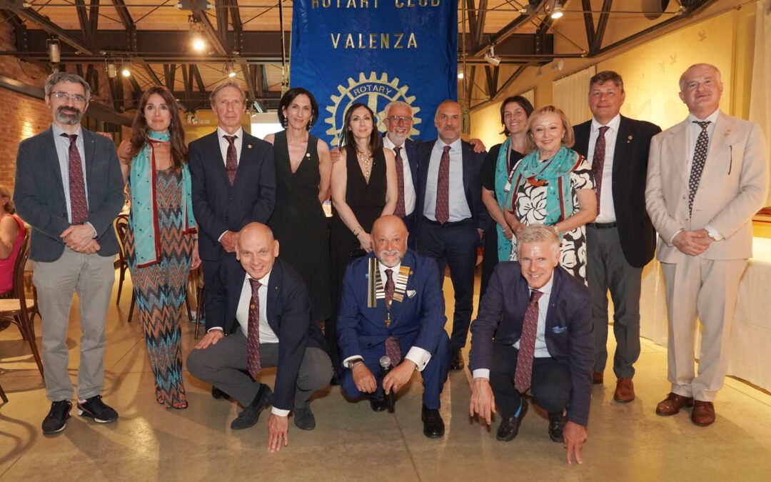 Giuseppe Massara è il nuovo presidente del Rotary Club Valenza