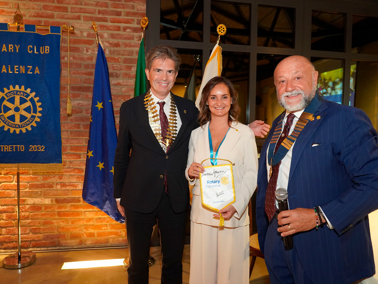 Benedetta Scelsi, nuova socia del Rotary Club Valenza